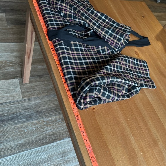 Cece Plaid Tie Neck Blazer Jacket with Rhinestone Button-Up Size XL - Picture 13 of 14